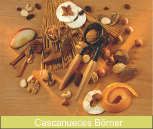 Casca Nueces Börner - Útil utensilio multiuso para cascar nueces y para abrir botellas con cierres roscados y de champán